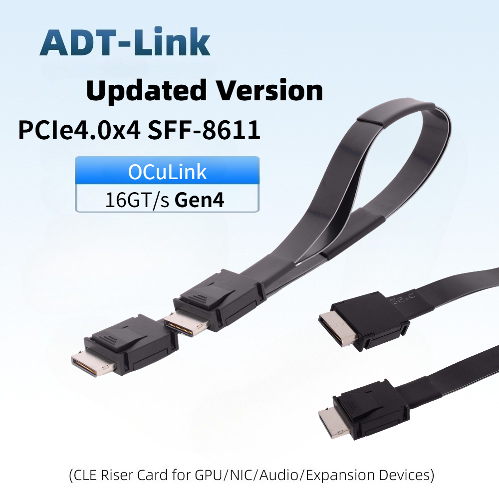 ADT-Link PCI-E 4.0 X4 SFF-8611 - Oculink Egpu Mini Pc review and price